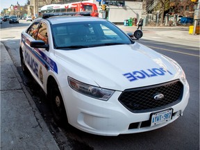 Ottawa police cruiser.