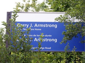 Garry J Armstrong long term care on Island Lodge Road in Ottawa.