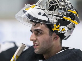 Kevin Mandelez at the Ottawa Senators development camp at Bell Sensplex on June 25, 2019.