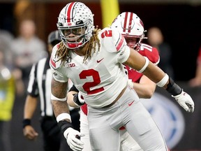 The Washington Redskins selected OSU pass rusher Chase Young No. 2 overall during the NFL draft last night. (Getty images)
