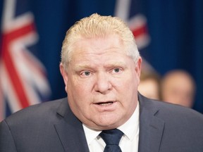 Though the numbers are looking more promising, Premier Doug Ford said Monday that Ontarians can't ease up yet in their fight against COVID-19.