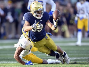 Abbotsford, B.C., receiver Chase Claypool of Notre Dame was taken in the NFL Draft last week.