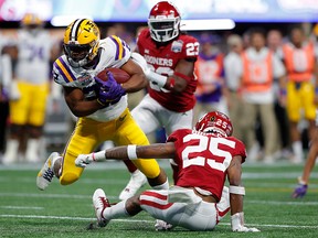 Georgia Bulldogs’ running back Clyde Edwards-Helaire (right) will give the Super Bowl champs Chiefs another lethal offensive weapon.