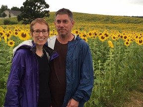 Dr. Beth Potter and Robin Carre were found shot to death. Their daughter's boyfriend and a buddy have been charged. https://www.facebook.com/photo.php?fbid=10223051653099944&set=a.4034523861671&type=3&theater Credit: Facebook