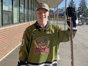 The North Bay Battalion selected defenceman Ty Nelson of the Toronto Jr. Canadiens for the first pick in the Ontario Hockey League Priority Selection. Supplied Photo