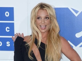 Britney Spears attending the MTV Video Music Awards 2016 at the Madison Square Garden in New York City.