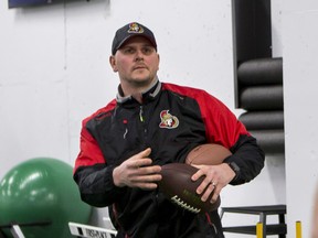 Conditioning coach Chris Schwarz.