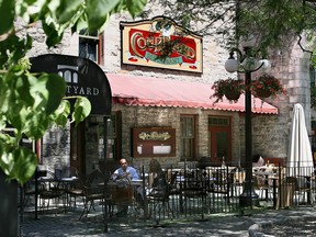 File photo/ restaurant patio