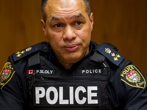 Chief of the Ottawa Police Service, Peter Sloly