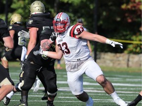 The Ottawa Redblacks took Brown University defensive lineman Michael Hoecht with the 10th overall pick of Thursday's CFL Draft.