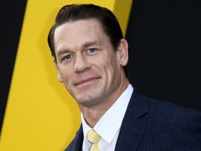John Cena attends the "Bumblebee" premiere held at the TCL Chinese Theatre in Los Angeles, California on Dec. 9, 2018.