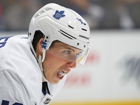 Maple Leafs winger Mitch Marner.