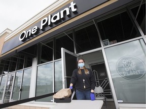 At the One Plant store on Strandherd Drive in Barrhaven, keyholder manager Adriana Burke says business has been steady.