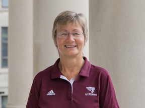 Sue Hylland is the University of Ottawa's director of sports services.