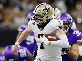 Taysom Hill of the New Orleans Saints.