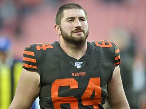 Cleveland Browns centre JC Tretter, who 
also serves as the president of the Players Association.