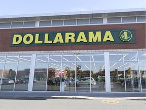 A Dollarama store in the Pierrefonds area of Montreal.