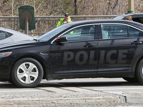 A Gatineau Police vehicle.