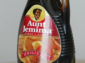Aunt Jemima brand Syrup.