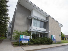 An exterior view of the Peter D Clark Long-Term Care facility.