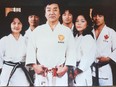 Masao Takahashi and his wife, June, had four children, all black belts and accomplished judoka. From left: June, Allyn, Masao, Ray, Tina, and Phil. For 0626 takahashi Source: Family handout