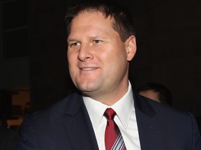 Jason Botterill walks the red carpet prior to the 2019 Induction Ceremony at the Hockey Hall Of Fame on Nov. 18, 2019 in Toronto.