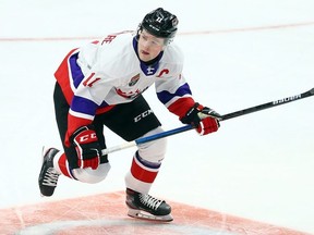 Postponement of the NHL entry draft — until the completion of playoffs that still do not have a firm start-up date — means 
No. 1 ranked prospect Alexis Lafreniere might even be 19-years old before he becomes a rich young man. Getty images