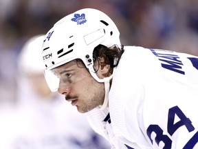 Maple Leafs star Auston Matthews has tested positive for the novel coronavirus.