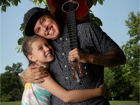 Dank Aspects (Daniel Kibalenko) and his daughter Illyah Rose have been performing together for many years, and she's still only 10.