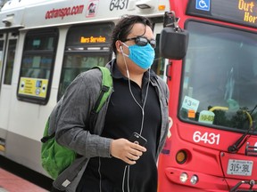 OC Transpo and the COVID-19 pandemic.