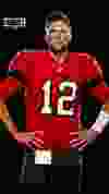 The Tampa Bay Buccaneers have released photographs of their new quarterback, Tom Brady, in a Bucs uniform.