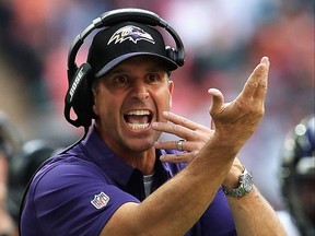 John Harbaugh is the head coach of the Baltimore Ravens.