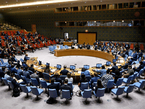 A meeting of the United Nations Security Council in August 2019.