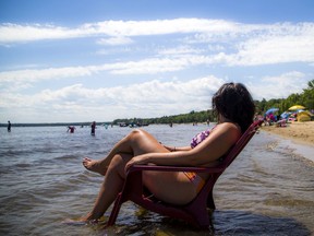 Constance Bay beach.