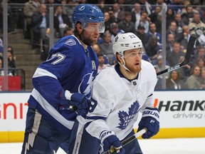 Victor Hedman of the Tampa Bay Lightning could miss is his playoff game against the Capitals.