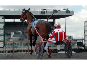 A driver enters the track area at Rideau Carleton Raceway on July 23.
