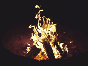 FILE: A campfire.