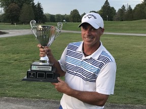 Allen McGee shot a 2-under 69 Saturday to finish with a 36-hole total 
of 3 under to win the Ottawa Citizen Golf Championship’s Professional Division at Carleton Golf and Yacht Club.