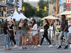 Byward Market in Ottawa Monday July 20, 2020