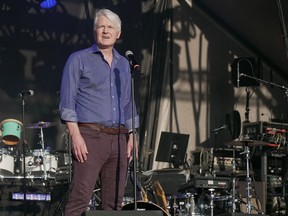 OTTAWA - August 26, 2020 – NAC CEO Christopher Deacon considers the future of the performing arts as he takes the stage on opening night of the recent RBC Bluesfest Drive-in concert series, which marked the NAC's first collaboration with Bluesfest.