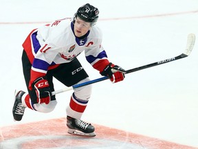 Alexis Lafrenière is the consensus pick for first overall in the NHL draft in October.