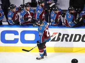 Colorado Avalanche centre Nathan MacKinnon has been on an amazing scoring pace.