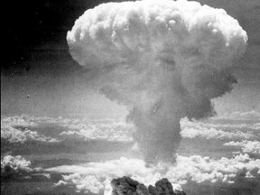 The atomic age begins with the horrific bombing of Hiroshima on Aug. 6, 1945. US Air Force