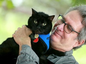 Danny Taurozzi is the owner of Coal, the last surviving Parliament Hill cat.