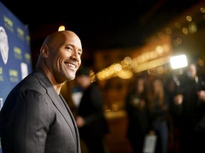 Dwayne Johnson attends the 2018 LA Family Housing Awards at The Lot in West Hollywood on April 5, 2018 in West Hollywood, California.