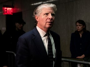 Manhattan District Attorney Cyrus Vance, Jr. is seen at New York Criminal Court during the sexual assault trial of Harvey Weinstein in the Manhattan borough of New York City, Feb. 14, 2020.