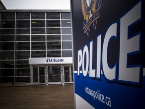 Ottawa Police Service headquarters on Elgin Street.