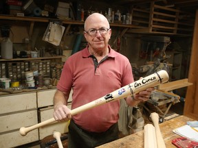 From his basement woodworking shop in the Ottawa Valley, former car salesman Bill Ryan, 66, is turning out finely-crafted maple bats for Cuba.