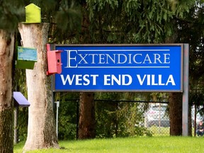 Extendicare West End Villa long-term care facility.