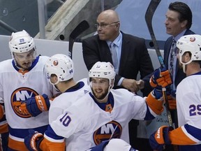 New York Islanders coach Barry Trotz says, “This series is real close to flipping here.” Famous last words? USA TODAY
